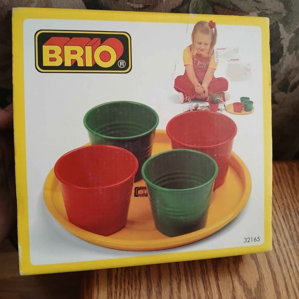 Brio Planting Pots for Children NEW